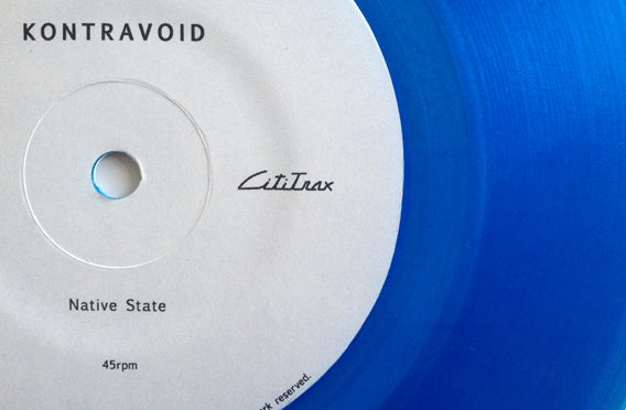 Kontravoid - Native State 7” (clear blue vinyl)